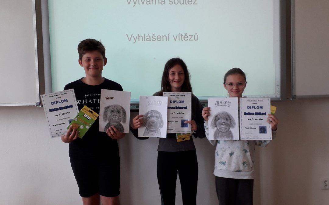 Známe vítězný portrét pejska